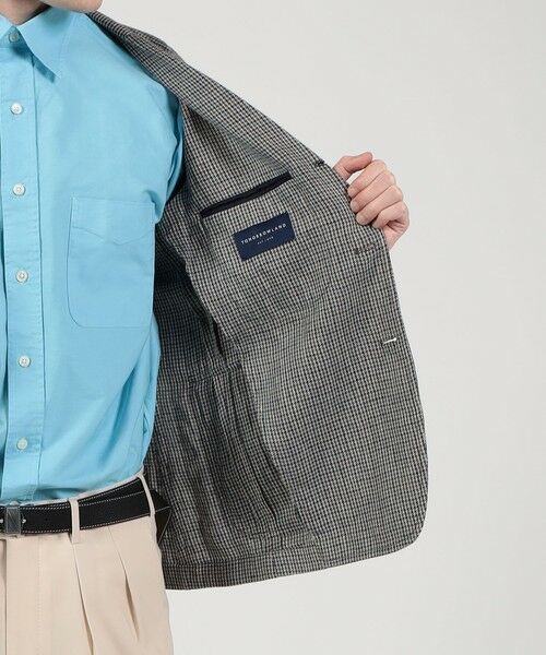 トゥモローランド テーラードジャケット 46 アイリッシュリネン 日本製 黒 トゥモローランド テーラードジャケット 46 アイリッシュリネン