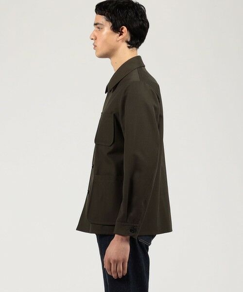 TOMORROWLAND / トゥモローランド ブルゾン | ウールコットンギャバジン チョアジャケット TRENCH | 詳細3