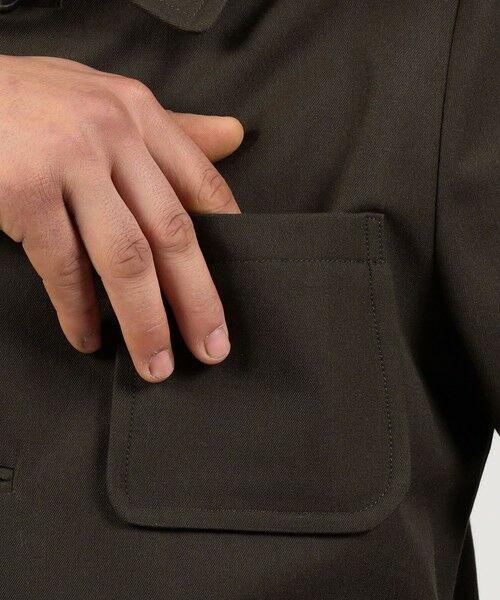 TOMORROWLAND / トゥモローランド ブルゾン | ウールコットンギャバジン チョアジャケット TRENCH | 詳細7