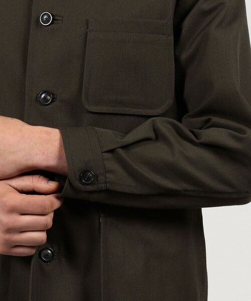 TOMORROWLAND / トゥモローランド ブルゾン | ウールコットンギャバジン チョアジャケット TRENCH | 詳細8