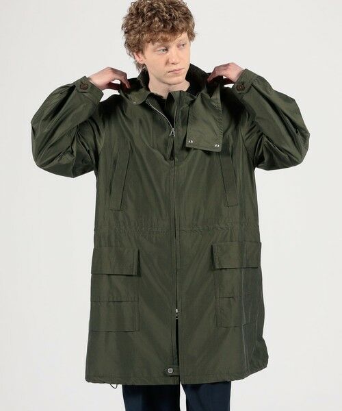 TOMORROWLAND / トゥモローランド その他アウター | シルクコットンタフタ フーデッドコート | 詳細1