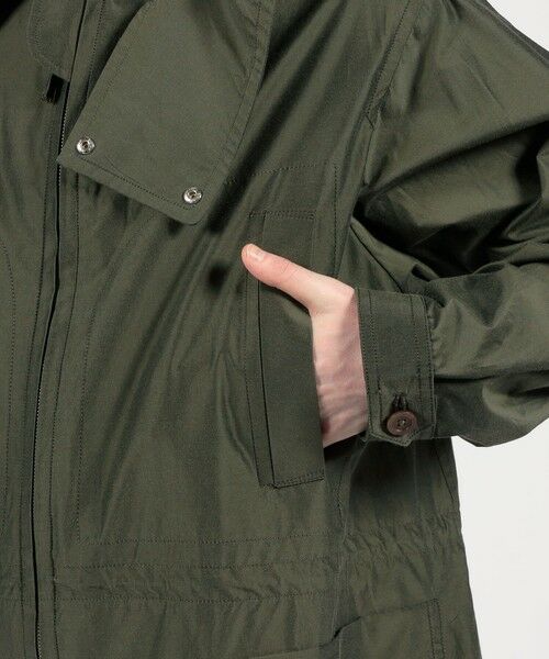 TOMORROWLAND / トゥモローランド その他アウター | シルクコットンタフタ フーデッドコート | 詳細10