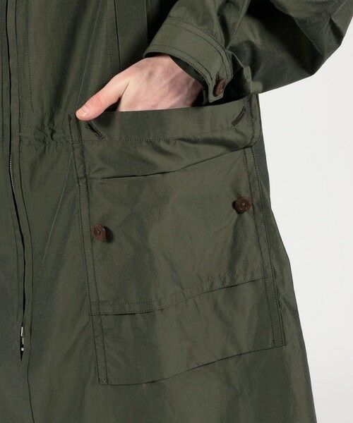 TOMORROWLAND / トゥモローランド その他アウター | シルクコットンタフタ フーデッドコート | 詳細11