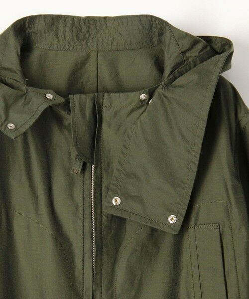 TOMORROWLAND / トゥモローランド その他アウター | シルクコットンタフタ フーデッドコート | 詳細20