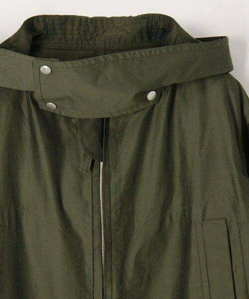 TOMORROWLAND / トゥモローランド その他アウター | シルクコットンタフタ フーデッドコート | 詳細21