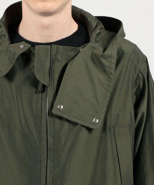 TOMORROWLAND / トゥモローランド その他アウター | シルクコットンタフタ フーデッドコート | 詳細6