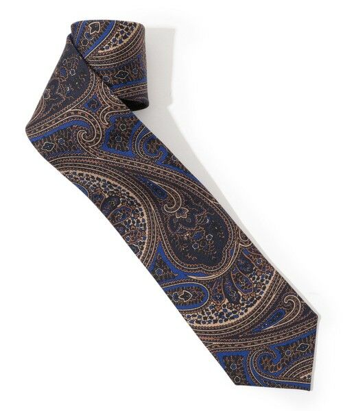 TOMORROWLAND / トゥモローランド ネクタイ | TOMORROWLAND シルク ペイズリーネクタイ | 詳細1