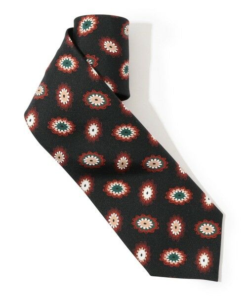 TOMORROWLAND / トゥモローランド ネクタイ | TOMORROWLAND シルク プリントネクタイ | 詳細1