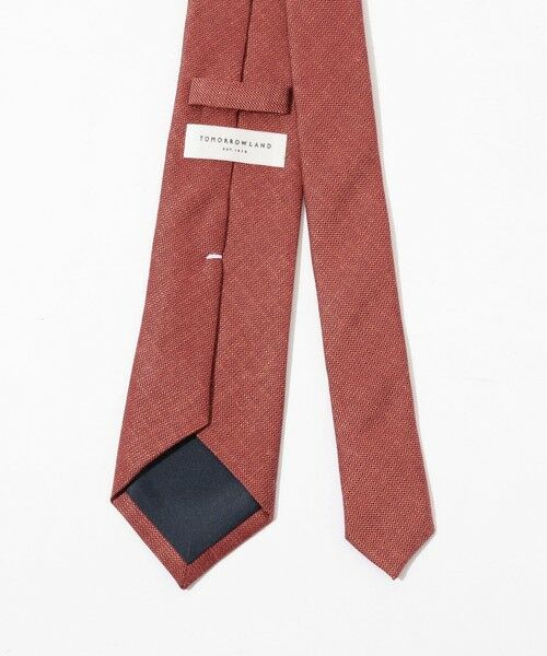 TOMORROWLAND / トゥモローランド ネクタイ | TMORROWLAND リネンシルク ソリッドネクタイ | 詳細2