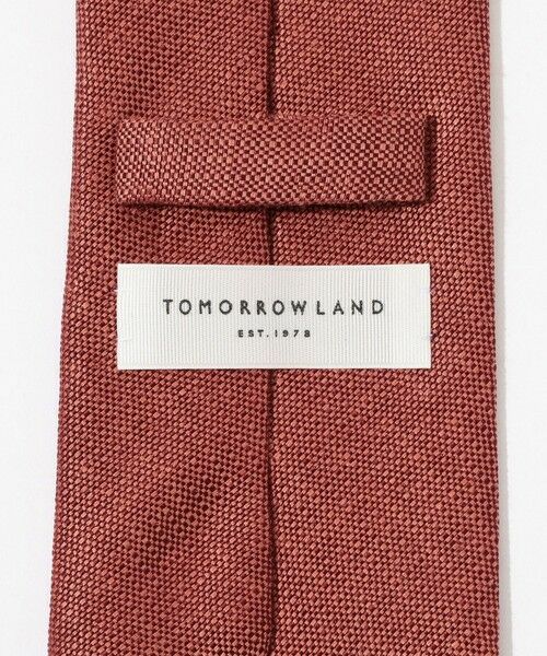 TOMORROWLAND / トゥモローランド ネクタイ | TMORROWLAND リネンシルク ソリッドネクタイ | 詳細3
