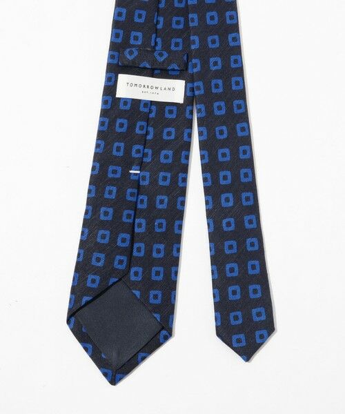 TOMORROWLAND / トゥモローランド ネクタイ | TOMORROWLAND リネンシルク 小紋柄ネクタイ | 詳細2