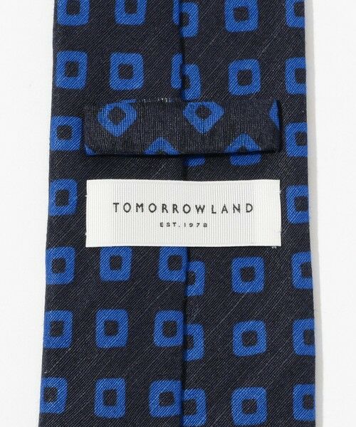 TOMORROWLAND / トゥモローランド ネクタイ | TOMORROWLAND リネンシルク 小紋柄ネクタイ | 詳細3