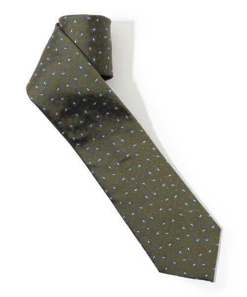 TOMORROWLAND / トゥモローランド ネクタイ | TOMORROWLAND シルクジャガード ペイズリーネクタイ(53 グリーン)