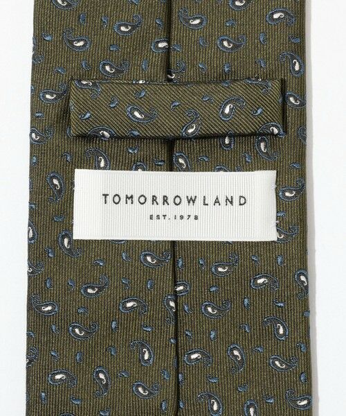 TOMORROWLAND / トゥモローランド ネクタイ | TOMORROWLAND シルクジャガード ペイズリーネクタイ | 詳細3
