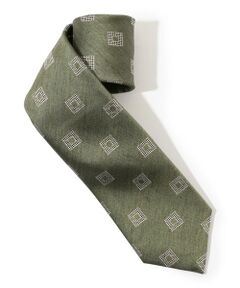 TOMORROWLAND / トゥモローランド ネクタイ | TOMORROWLAND シルクコットン 小紋柄ネクタイ