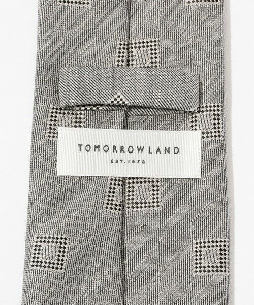 TOMORROWLAND / トゥモローランド ネクタイ | TOMORROWLAND シルクコットン 小紋柄ネクタイ | 詳細3