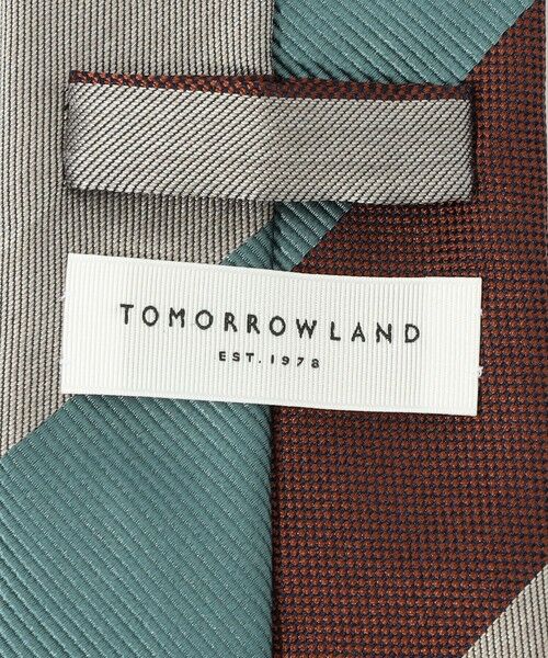 TOMORROWLAND / トゥモローランド ネクタイ | TOMORROWLAND シルク レジメンタルストライプネクタイ | 詳細3