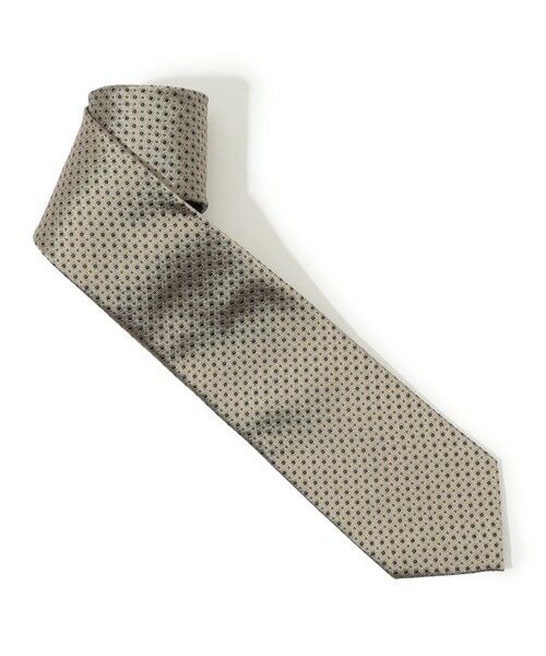 TOMORROWLAND / トゥモローランド ネクタイ | TOMORROWLAND シルクジャガード 小紋柄ネクタイ | 詳細1