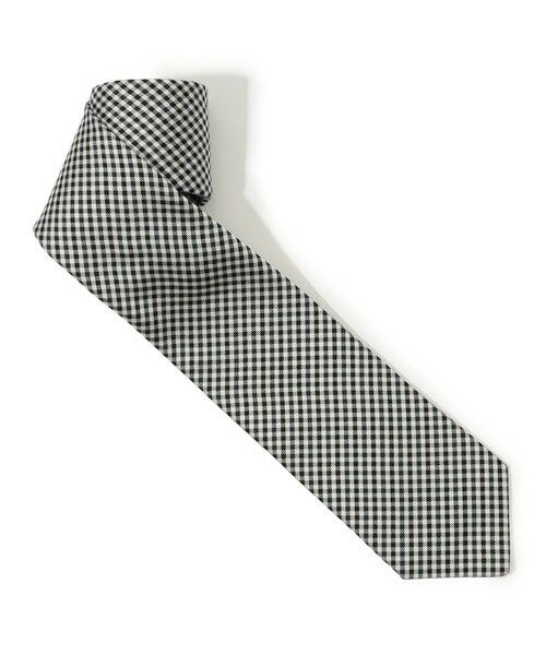 TOMORROWLAND / トゥモローランド ネクタイ | TOMORROWLAND シルク ギンガムチェック柄ネクタイ | 詳細1