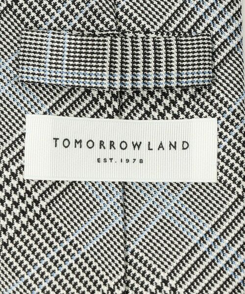 TOMORROWLAND / トゥモローランド ネクタイ | TOMORROWLAND シルク グレンチェック柄ネクタイ | 詳細3