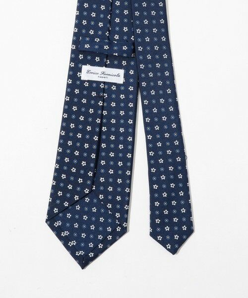 TOMORROWLAND / トゥモローランド ネクタイ | ERRICO FORMICOLA シルク プリント小紋柄ネクタイ | 詳細2