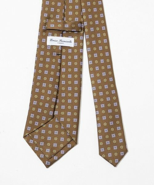 TOMORROWLAND / トゥモローランド ネクタイ | ERRICO FORMICOLA シルク プリント小紋柄ネクタイ | 詳細2