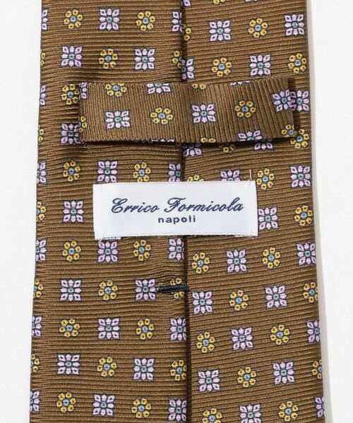 TOMORROWLAND / トゥモローランド ネクタイ | ERRICO FORMICOLA シルク プリント小紋柄ネクタイ | 詳細3
