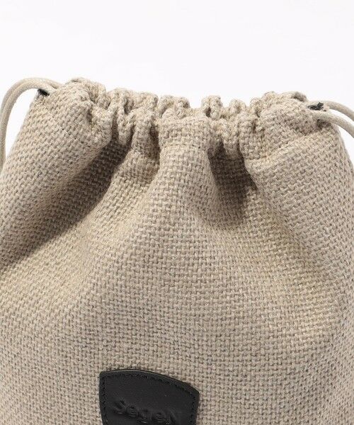 TOMORROWLAND / トゥモローランド ポーチ | SegeN ファブリックコンビ ミニポーチ | 詳細5