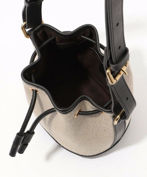 TOMORROWLAND / トゥモローランド ショルダーバッグ | SegeN ファブリックコンビ ドローストリングバッグ | 詳細9