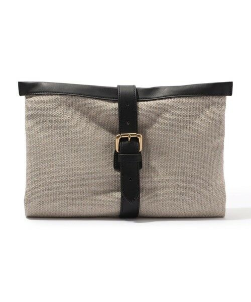 TOMORROWLAND / トゥモローランド クラッチ・パーティバッグ | SegeN ファブリックコンビ ポーチ | 詳細2