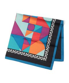 TOMORROWLAND / トゥモローランド バンダナ・スカーフ | TOMORROWLAND シルクプリント スカーフ