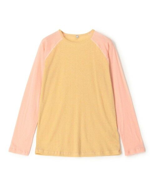 TOMORROWLAND/トゥモローランド BASERANGE GENE LONG SLEEVE TEE 24 イエロー系 S TOMORROWLAND/トゥモローランド BASERANGE GENE LONG SLEEVE TEE 24 イエロー系 S