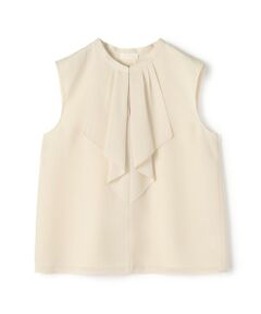 TOMORROWLAND / トゥモローランド シャツ・ブラウス | ドライメッシュストレッチ フロントドレープブラウス