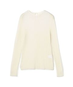 TOMORROWLAND / トゥモローランド ニット・セーター | シアーダブルジャカード バックリボンプルオーバー