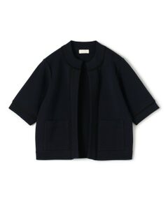 TOMORROWLAND / トゥモローランド カーディガン・ボレロ | ミラノリブ ショート スリーブカーディガン