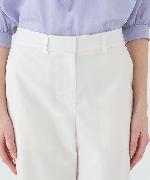 TOMORROWLAND / トゥモローランド その他パンツ | ライトスラブグログラン セミワイドパンツ | 詳細5