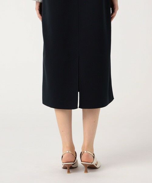 TOMORROWLAND / トゥモローランド ロング・マキシ丈ワンピース | ニットコンビダブルクロス パッチポケットワンピース | 詳細9