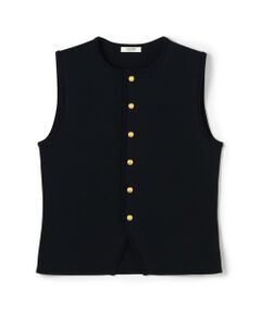 TOMORROWLAND / トゥモローランド ベスト | ミラノリブ クルーネックベスト