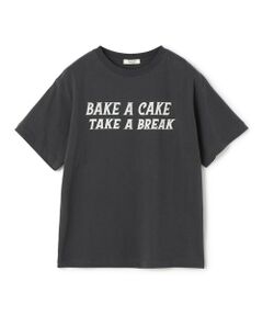 【baserange】 レオパード半袖Tシャツ BASERANGE レオパードプリントTシャツ