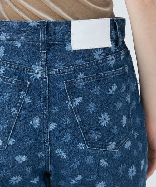 TOMORROWLAND / トゥモローランド デニムパンツ | フラワーレーザー プリントデニム フレアパンツ | 詳細6