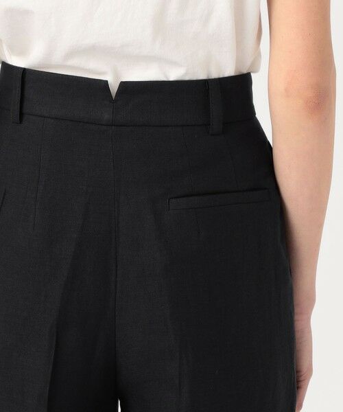 TOMORROWLAND / トゥモローランド スラックス・ドレスパンツ | リネンレーヨンツイル タックワイドパンツ | 詳細6