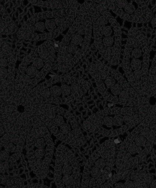 TOMORROWLAND / トゥモローランド ミニ丈・ひざ丈ワンピース | ウィンドミルクロシェ ノースリーブワンピース | 詳細8