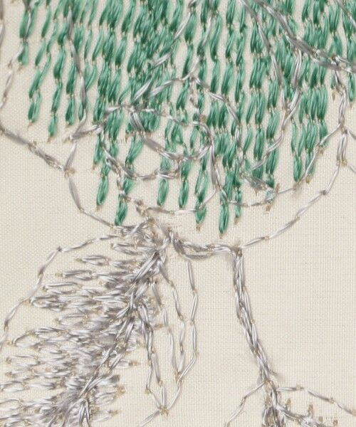 TOMORROWLAND / トゥモローランド シャツ・ブラウス | タフタフラワー ボリュームボウタイブラウス | 詳細11