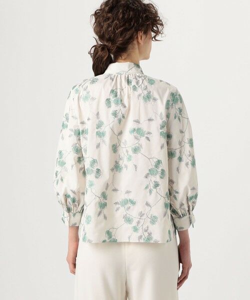 TOMORROWLAND / トゥモローランド シャツ・ブラウス | タフタフラワー ボリュームボウタイブラウス | 詳細4