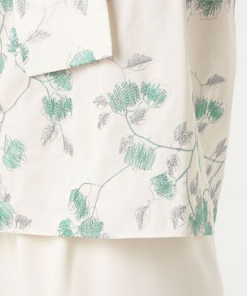 TOMORROWLAND / トゥモローランド シャツ・ブラウス | タフタフラワー ボリュームボウタイブラウス | 詳細8