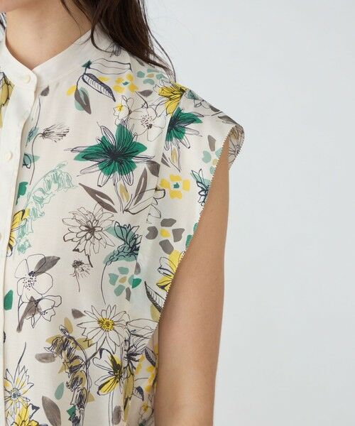 TOMORROWLAND / トゥモローランド シャツ・ブラウス | トリビュートフラワー ピコカットスリーブブラウス | 詳細6