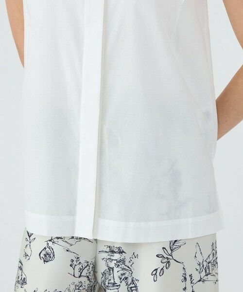 TOMORROWLAND / トゥモローランド シャツ・ブラウス | ジオメトリックエンブロイダリー バンドカラーブラウス | 詳細7