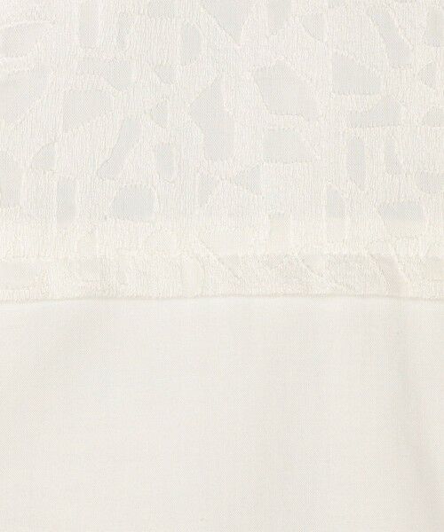 TOMORROWLAND / トゥモローランド シャツ・ブラウス | ジオメトリックエンブロイダリー バンドカラーブラウス | 詳細8