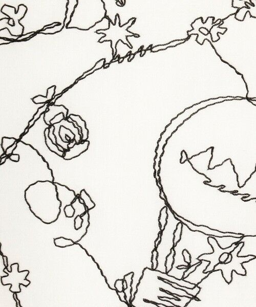 TOMORROWLAND / トゥモローランド シャツ・ブラウス | バルーンエンブロイダリー コードパイピングブラウス | 詳細8