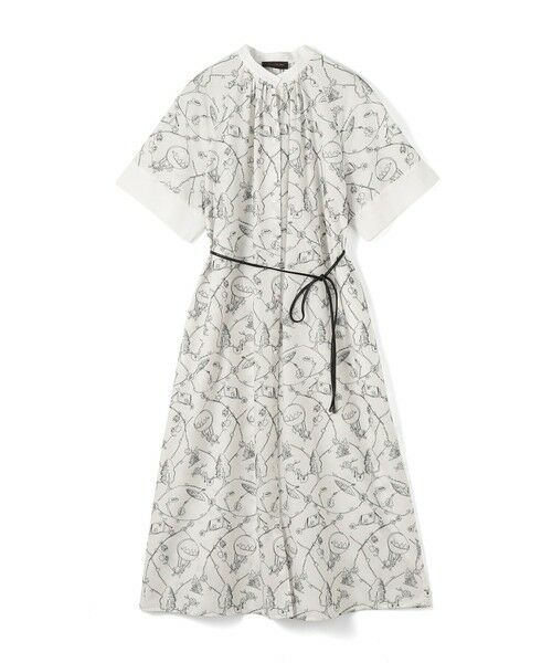 TOMORROWLAND/トゥモローランド 【WEB先行予約】バルーンエンブロイダリー スタンドカラーワンピース 12 ホワイト系 36(9号) TOMORROWLAND/トゥモローランド 【WEB先行予約】バルーンエンブロイダリー スタンドカラーワンピース 12 ホワイト系 36(9号)